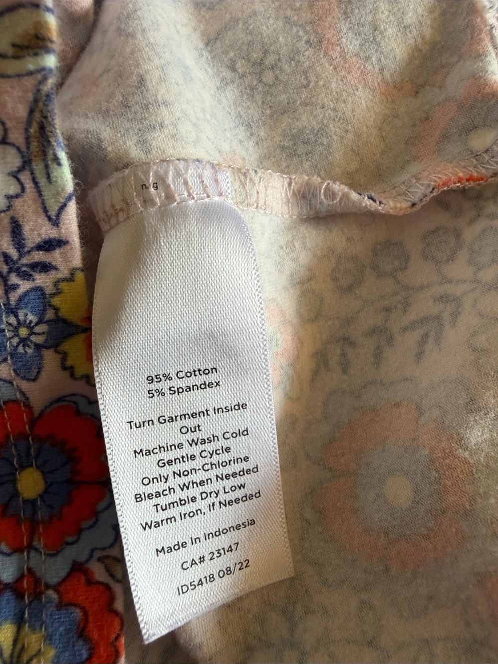 Talbots Floral Tee - Picture 5 of 5